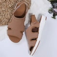 thumbnail image 5 of Sandalias de verano para mujer, sandalias informales con plataforma de correas elásticas transpirables Wmkox8yii nm11962, 5 of 5