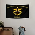 thumbnail image 3 of 3rd Battalion 10th Aviation Regiment  Phoenix 10th Mountain Division US Army Flag 3x5Feet Outdoor Indoor Decoration Flag with Brass Grommets, 3 of 5