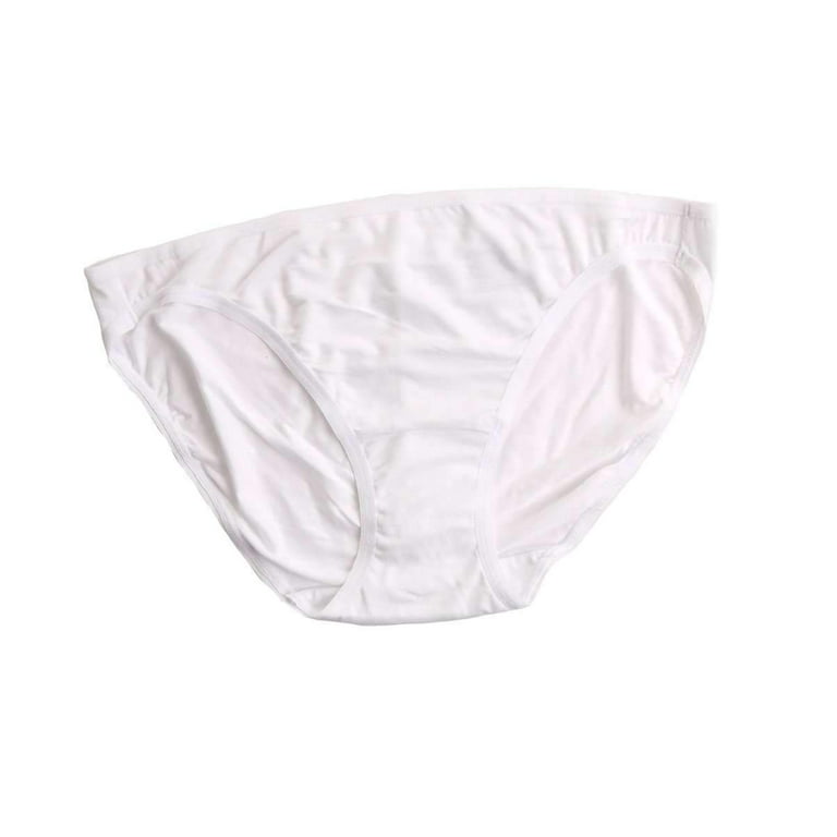Felina Smooth Low Rise Bikini Panties - Seamless Underwear for Women,  Panties for Women (5-Pack) (Black, X-Large) 