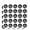 Opaque, variant on 6-7 Meme Planner Calendar Scrapbooking Crafting Stickers - 50 1" Opaque Stickers