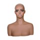 thumbnail image 1 of Cabeza maniquí femenina realista con hombros, soporte multiusos para pelucas, joyas y postizos para hombres., 1 of 9