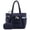Navy Blue, variant on Puffer Tote Bag for Women,15.6in Laptop Work Tote with 40oz Cup Holder, Nurse Teacher Bag with Zip,10 Pockets