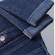thumbnail image 5 of Ceisia Men's Stretch Slim-Fit Jeans Spring-Summer Solid Color Denim Pants with Multi-Pocket Design Blue 38 Gifts, 5 of 9