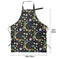thumbnail image 5 of Picia Snake And Flower Waterproof Apron for Unisex Adult - Adjustable Bib Apron with Pockets, Ideal for Cooking, Gardening, Painting, and Household Chores, 5 of 9