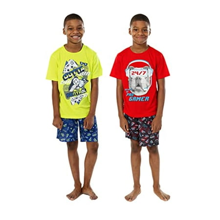Boys pyjama shorts set sale