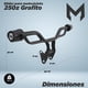 thumbnail image 3 of Protector De Slider para moto Mach 250Z Negro, 3 of 6