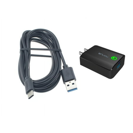 18W Fast Home Charger for Moto G Stylus (2022) Phone - 6ft USB Cable Type-C Turbo Charge Travel Wall Power Compatible With Motorola Moto G Stylus (2022)