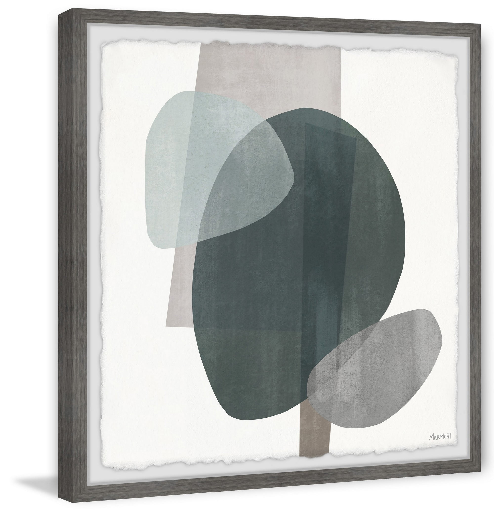 Marmont Hill Dark Mass Framed Wall Art