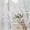 White, variant on Moocorvic Valanc for Windows 1 Pack Bed Curtains,Pure Color Home Decoration Sheer Voile Scarf for Bedroom,