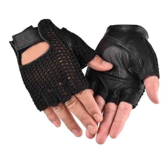 Motorcycle Real Leather Gloves Work Cycling Men'S Gloves ,Flexible and Comfortable