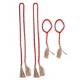 thumbnail image 4 of Cuerda de cuentas de madera roja de Navidad, guirnaldas de guirnaldas de cuentas de madera de Navidad resistentes para chimenea para estantes Unbranded 3115210154612, 4 of 8
