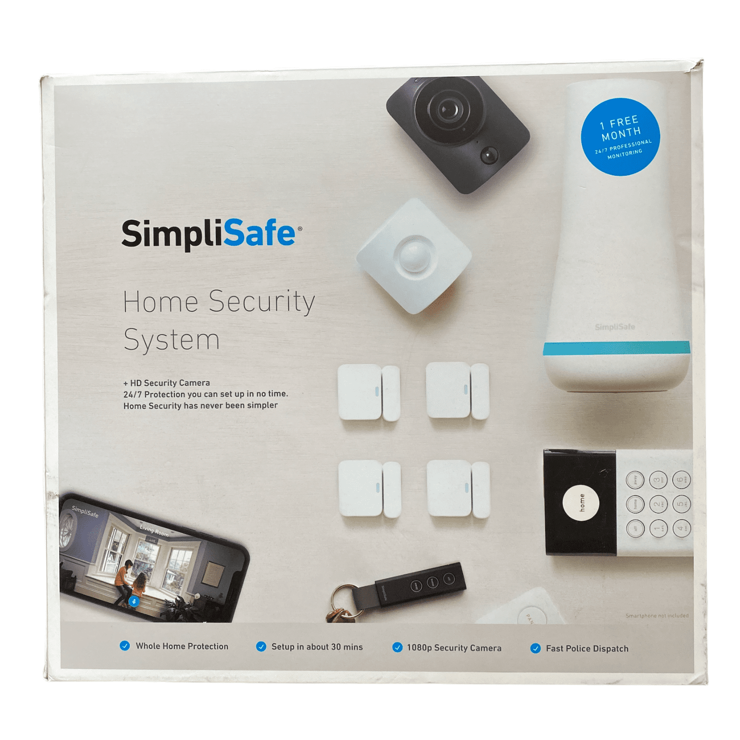 Simplisafe Home Security System with 1080p HD Camera Tanzania Ubuy