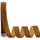 thumbnail image 1 of Cinta de terciopelo de café Ewaymado de 1/4 pulgadas x 20 yardas, ideal para envolver regalos, lazos para el cabello, Navidad, decoración de fiestas de bodas (café de 1/4 pulgadas), 1 of 4