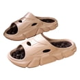 thumbnail image 6 of Rokment Adult Massage Cloud Slippers for Women Men Unisex Acupressure Neuropathy Plantar Fasciitis Relief Shoes Sandals Mat Brown Size 9, 6 of 7