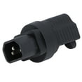 thumbnail image 4 of IEC320 C14 To NEMA 5 15R Power Adapter, Copper Core 2pcs C14 To 5 15R Adapter  for Table Lamp for UPS Power Supply, 4 of 7