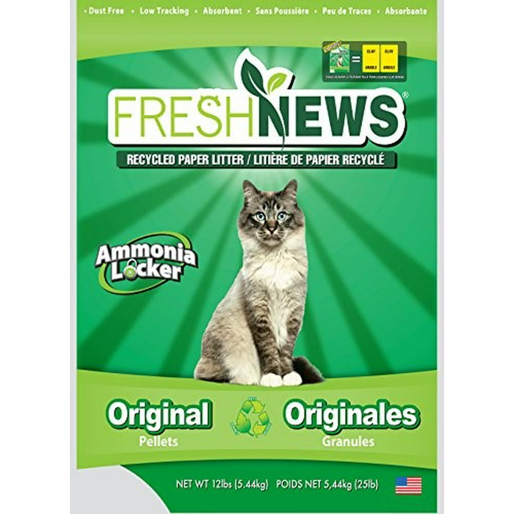 Fresh News Cat Litter, 12 Pound