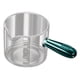 thumbnail image 1 of Jarra medidora de vidrio para café expreso, jarra de vidrio transparente, taza de leche pequeña para café, versátil, para bebidas frías y calientes verde y 125ml, 1 of 8
