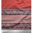 thumbnail image 2 of Soimoi Rayon Fabric Dot & Swirl Panel Print Fabric by The Yard 56 Inch Wide, 2 of 3