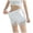 White, variant on JFOPQVSM Satin Silk Shorts for Women Lace Floral Shorts Half Slip Pajama Bottoms Comfy Elastic Pettipants