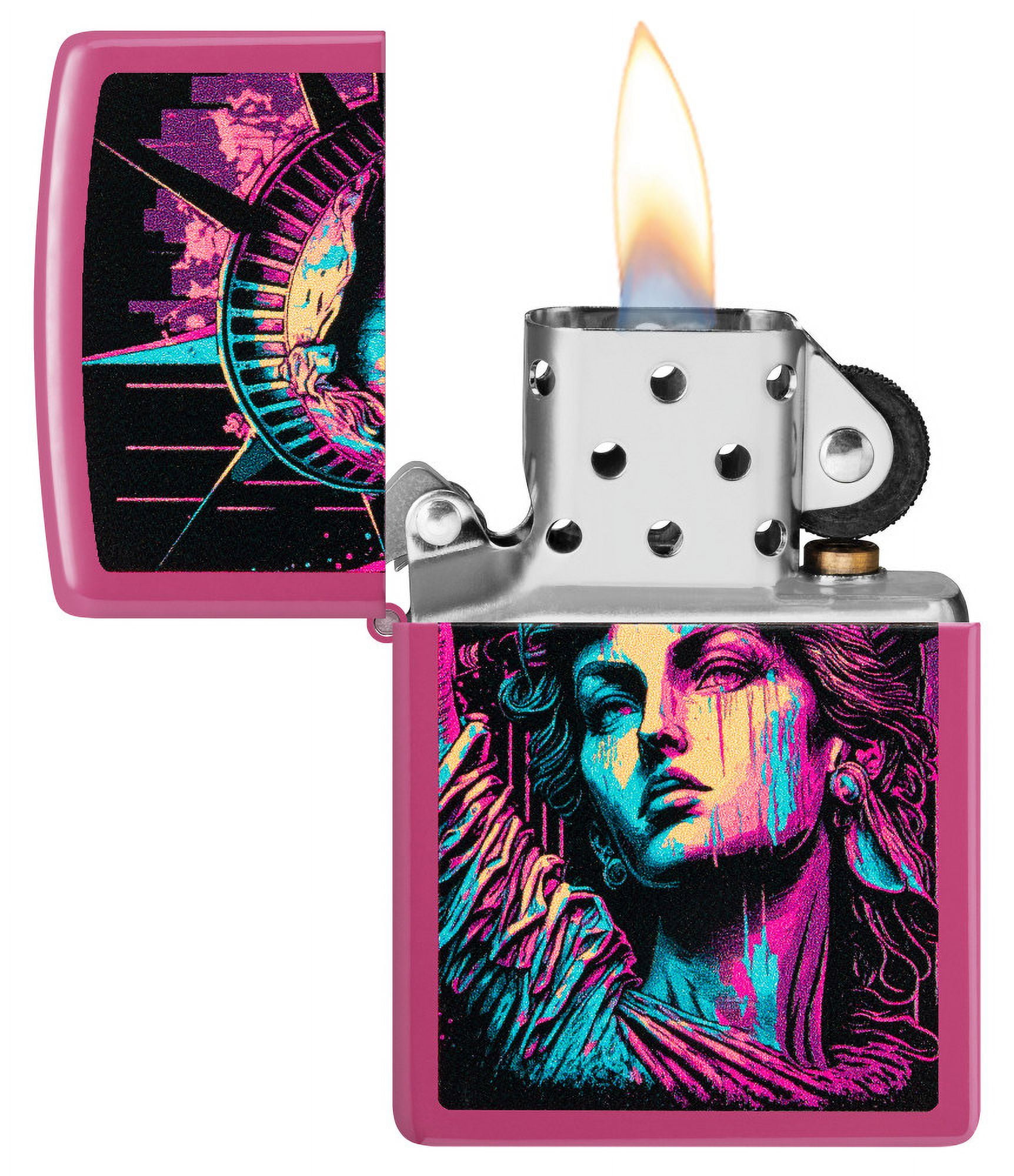 Zippo 48916 American Lady Design Refillable and Windproof Lighter