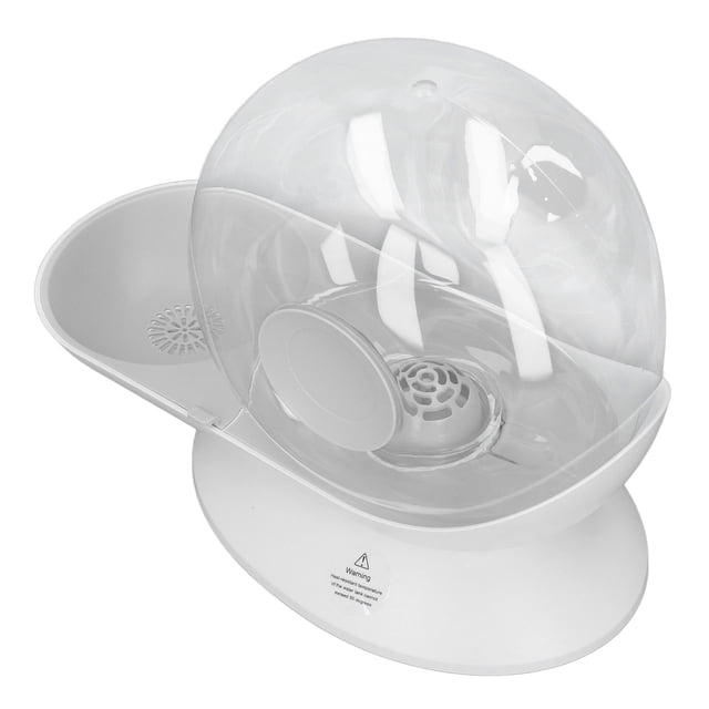 Dispensador De Agua De Mascotas, Forma De Caracol, Gavio De Gravedad Transparente Automática Sin Electricidad, 2.8L Gran Capacidad Para Beber Fuente Para Perros Gatos