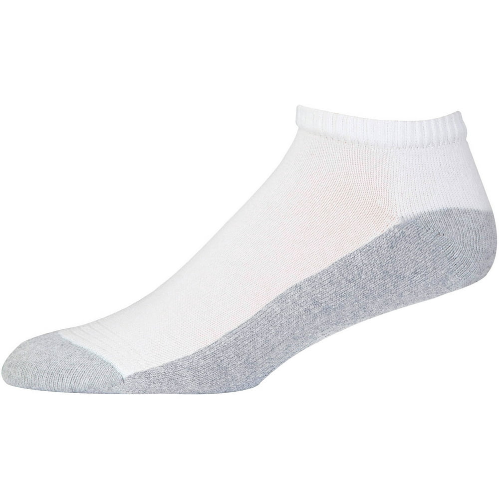 Gildan - Gildan Men's Active Stretch White No Show Socks, 10-Pack ...