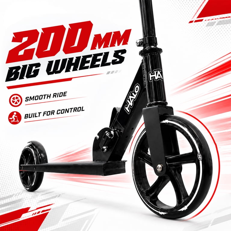 HALO Rise Above Supreme Big Wheel Folding Kick Scooter (8