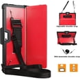 thumbnail image 2 of SOATUTO Heavy Duty Case Cover for Microsoft Surface Pro 8 / Surface Pro X 13 inch Tablet Hard Back Case with Pen Holder Hand Strap Fit for Type Cover Keyboard for Surface Pro 8 / Pro X - Red+Black, 2 of 6