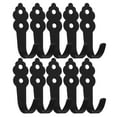 thumbnail image 4 of GUIYONG 10pcs Wall Mounted Metal Hooks for Kitchen Bathroom and Living Room Heavy Duty Hooks Storage Hooks for Coats Bags Towels, 4 of 5