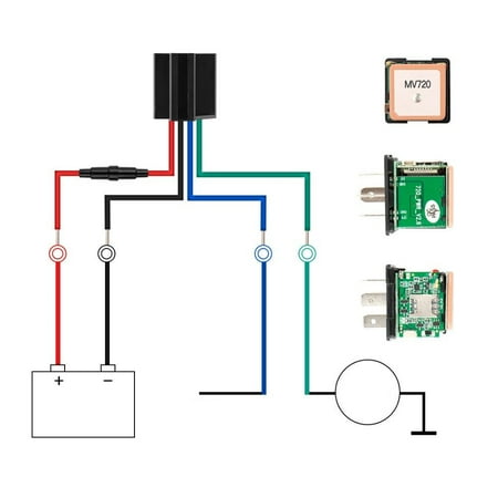 gps tracker relay convenient positioner mini