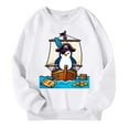 thumbnail image 4 of Byoo Teen Boys Sweatshirt Cute Penguin Printed Full Sleeved Active Pullover Top Casual Loose Fit Daily Clothing, 4 of 4