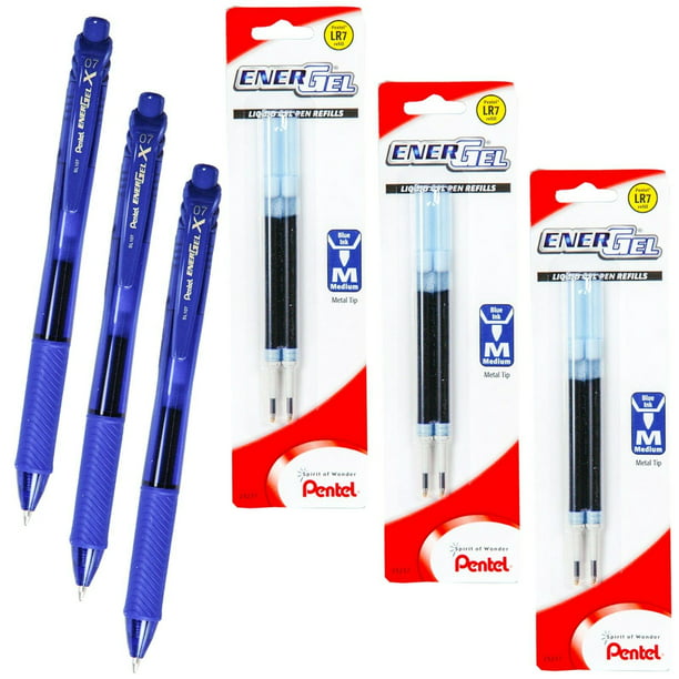 Pentel EnerGel Refill 0.7mm Blue (Pack of 12) LR7-CX PE16710