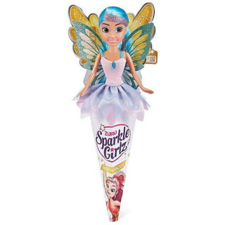 MGA's Dream Ella Color Change Surprise Fairies Celestial Series Doll -  Yasmin, Sun Inspired Fashion Doll Fairy with Iridescent Sparkly Wings,  Tiara & Pink Hair, Great Gift, Toy for Kids Ages 3
