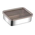 thumbnail image 2 of Contenant de Rangement pour Aliments en Métal, Contenants de Préparation de Repas pour le Bureau, le Travail, le Camping, 2 of 8