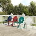 thumbnail image 4 of Griffith 2Pc Outdoor Rocking Chair Set - Bright Red Gloss, 4 of 14
