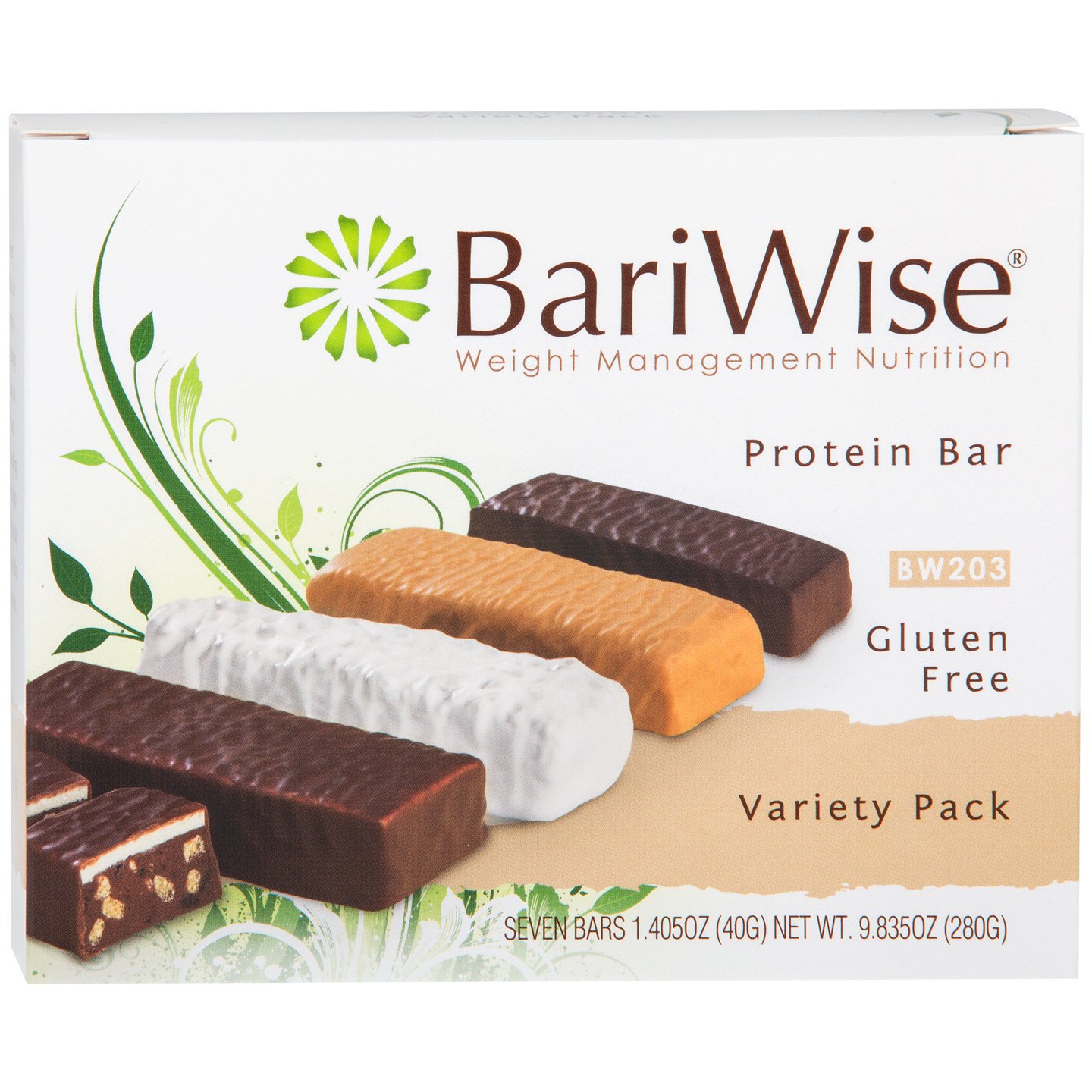 BariWise Protein Bar/Diet Bars High Protein, Trans Fat Free, Gluten