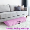 thumbnail image 7 of BalanceFrom 4-Panel All-Purpose Folding Gymnastics Workout Mat, 10' x 4' x 2", Light Pink, 7 of 7