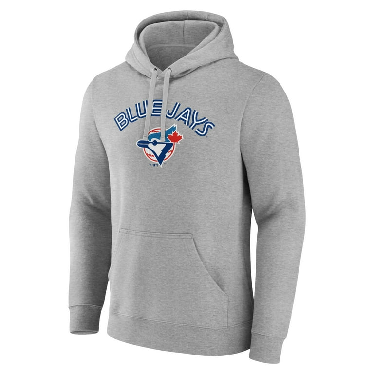 Men's Gray Toronto Blue Jays Wahconah Pullover Hoodie