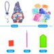 thumbnail image 1 of Cuadros Decorativos DIY diamantes mosaico llavero arte manualidades Spot Drill llavero cristal para regalo de niños Likrtyny embutido en tela, 1 of 4