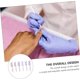 thumbnail image 2 of 6pcs Handle Nail Brush Cleaning Brushes for Household Use Brush Cleaner Nail Cleaning Brush Nail Scrub Brush Fingernail Brush with Handle Cleaning Nail Brush Tools Dust Brush, 2 of 5