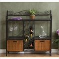thumbnail image 2 of SEI Furniture Petaluma Baker's Rack with Wine Storage, 2 of 5