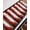 Red, variant on Pink Marble Stair Treads for Wooden Steps Indoor Runner Rug Carpet, Nature Marble Crack Yellow Lines Art 4 Pieces Peel and Stick Staircase Step Treads Covers Washable Throw Door Mats, 30"x8"