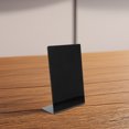 thumbnail image 4 of WEUVEB 2Pcs Chalk Board Stand Mini Chalkboard Black Acrylic Menu Display Sign For Artists And Business Owners, 4 of 8