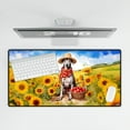 thumbnail image 4 of Vintage Italian Greyhound Says Hello Mother's Day Summer Sunflower Field Desk Mat Full Keyboard Mouse Pad Greyhound Dog Lover Large Mousepad - 12005, 4 of 5