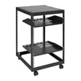 thumbnail image 7 of 15U Server Rack, Open Frame Rack - Adjustable Depth 23-40", Wall Mount/Free Standing, 4 Post Rack with Casters for Network, AV Equipment, Router, Modems, 7 of 7