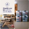thumbnail image 6 of HOMZ 112 Quart Latching Clear Plastic Storage Container, Grey Latch, 4 Pack, 6 of 10