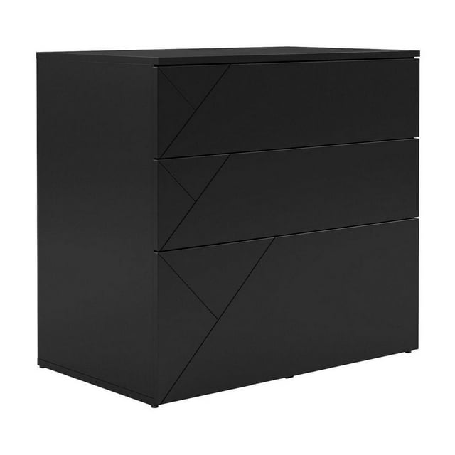 Nexera Atypik 3-Drawer Storage and Filing Cabinet