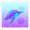 1pcs, variant on Float Along Colorful Sea Turtle Encouragement Sticker