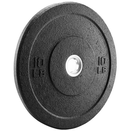 XPRT Fitness Olympic Crumb Rubber Bumper Plate 10 lb. PAIR - Weight Lifting Plate for Cross Training, Olympic Lifting, Power lifting, Strength & Conditioning, Fits 2