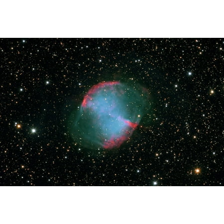 LAMINATED POSTER Dumbbell Nebula The Night Sky M27 Messi Poster Print 24 x (Leo Messi Best Photos)